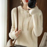 Women’s Drawstring Knitted Jumper | Casual