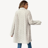 Women’s Stylish Double-Breasted Fur Jacket | Timeless