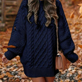 Women's Stylish Casual Jumper Dress | Midi