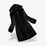 Women’s Stylish Hooded Fur Jacket | Winter