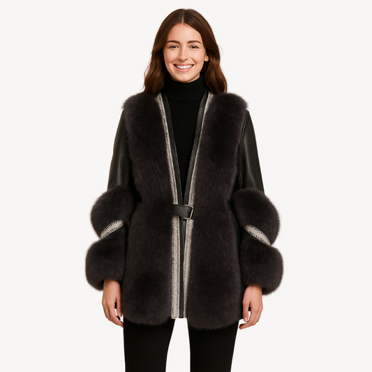 Women’s Stylish Fur Coat | Timeless Design