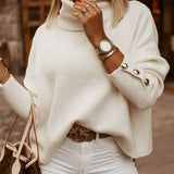 Women's Stylish Knitted Jumper | Roll Neck Design