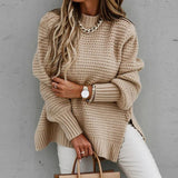 Women’s Cozy Knitted Jumper | Oversized Style