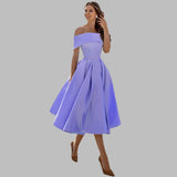 Women’s Off-the-Shoulder Prom Dress | Vintage