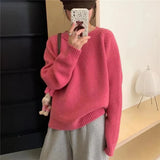Women’s Oversized Knitted Jumper | Round Neck Style
