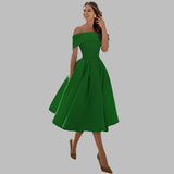 Women’s Off-the-Shoulder Prom Dress | Vintage