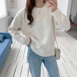 Women’s Oversized Knitted Jumper | Round Neck Style