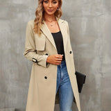 Women’s Stylish Double Breasted Trench Coat | Classic
