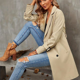 Women’s Stylish Double Breasted Trench Coat | Classic
