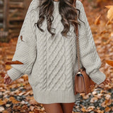 Women's Stylish Casual Jumper Dress | Midi