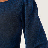 Long Sleeve Glitter Mini Dress