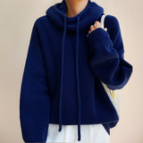Cozy Knit Hoodie Sweater for Women